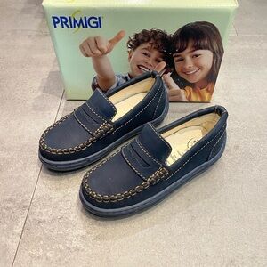 Primigi Boys Choate Driving Loafer Navy NIB